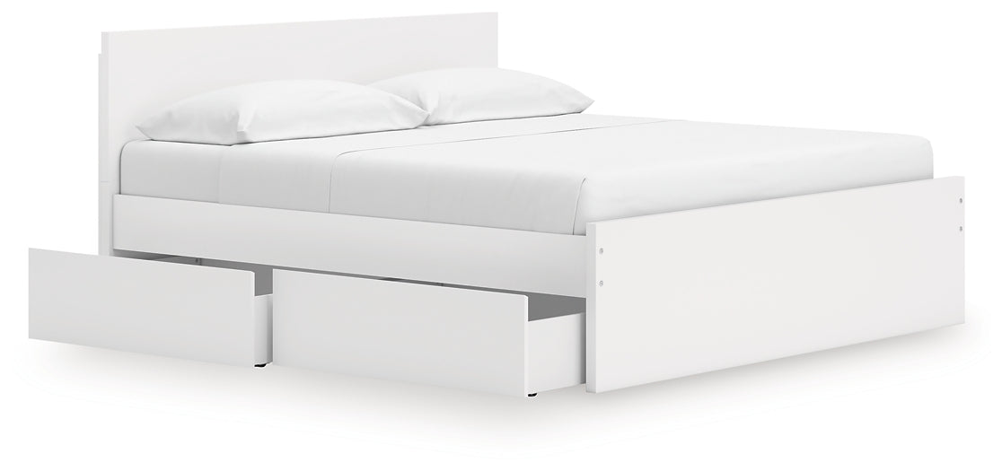 Ashley Express - Onita King Panel Platform Bed with Storage