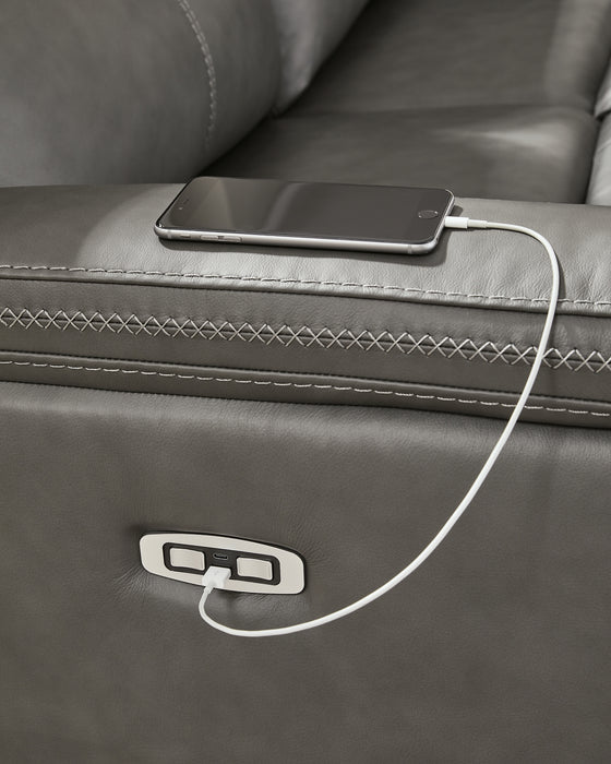 Bleckley 6-Piece Power Reclining Sectional