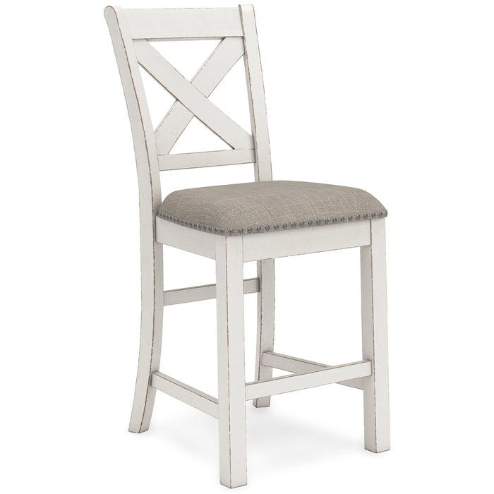 Robbinsdale Counter Height Dining Table and 6 Barstools