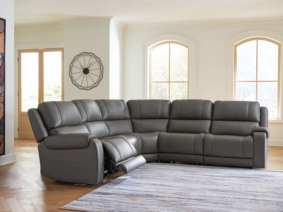 5Z - Pittson 5-Piece Power Reclining Sectional