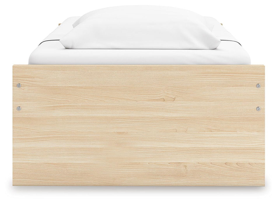 Ashley Express - Onita Twin Platform Bed with 1 Side Storage