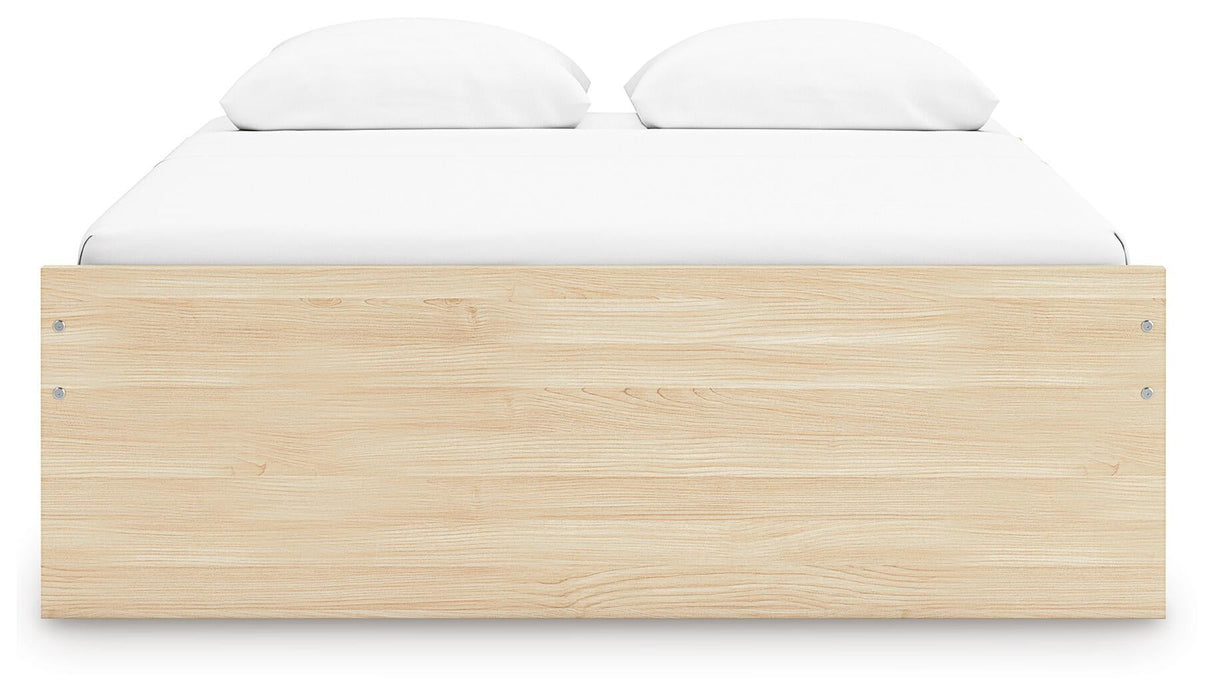 Ashley Express - Onita Queen Platform Bed with 1 Side Storage