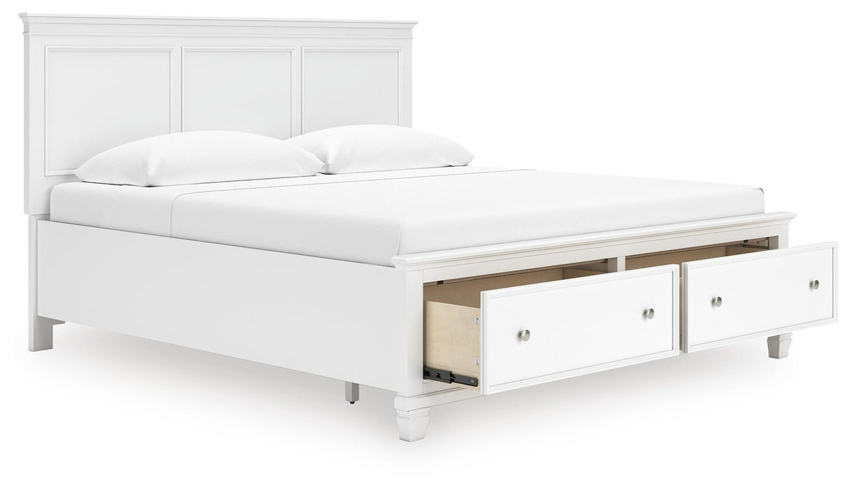 Fortman King Panel Storage Bed