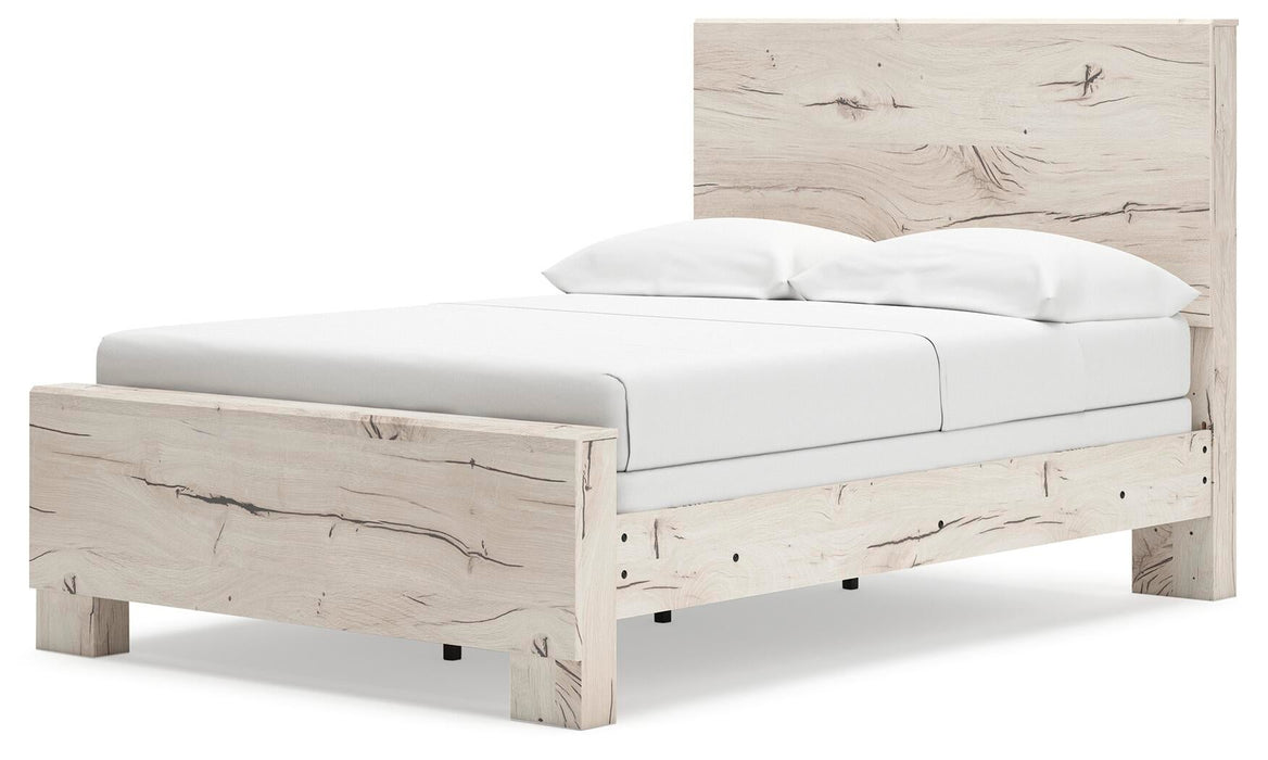 Lawroy Full Panel Bed, Dresser, Mirror and Nightstand