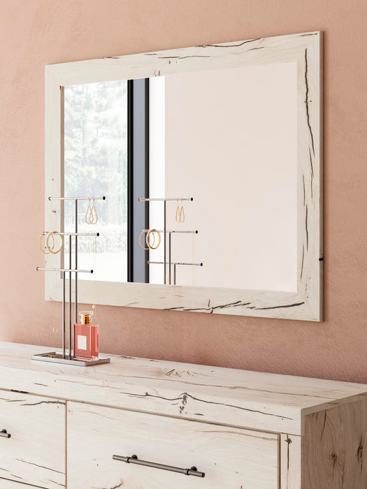 Lawroy Queen Panel Bed, Dresser, Mirror and Nightstand