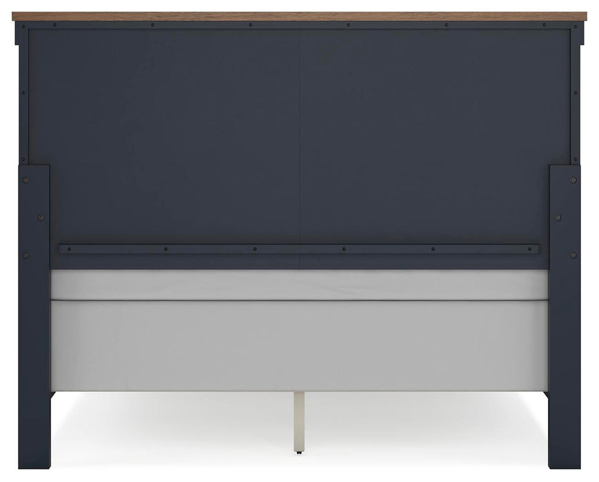 Landocken Queen Panel Headboard, Dresser and Mirror