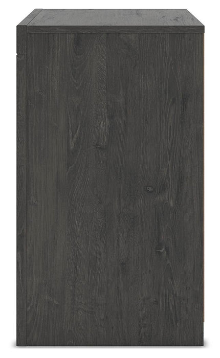Fraluna King Panel Bed, Dresser, Mirror and Nightstand