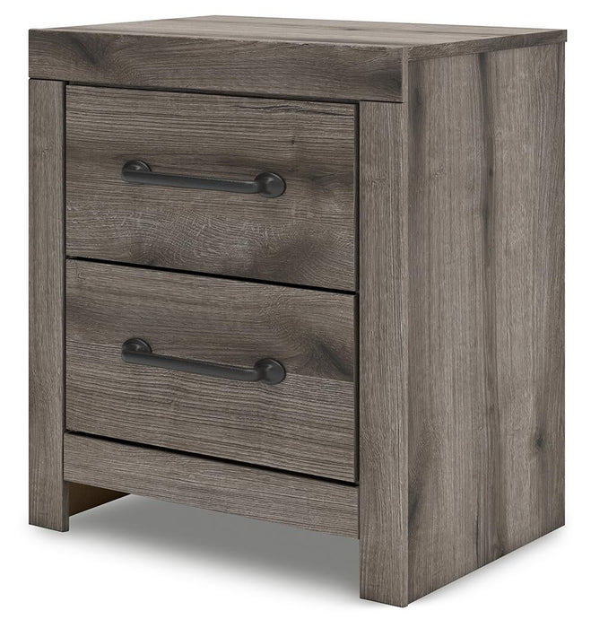 Graystorm Twin Panel Storage Bed, Dresser, Mirror, Chest and Nightstand