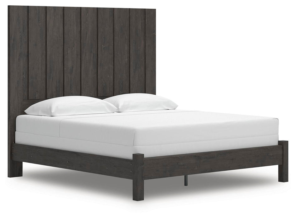 Fraluna King Panel Bed, Dresser and Mirror