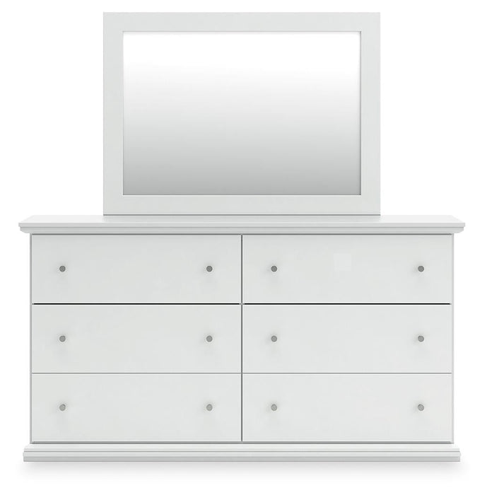 Bostwick Shoals Queen Panel Bed, Dresser and Mirror