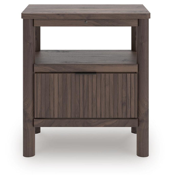Pamytta Twin Panel Bed, Dresser, Mirror and Nightstand