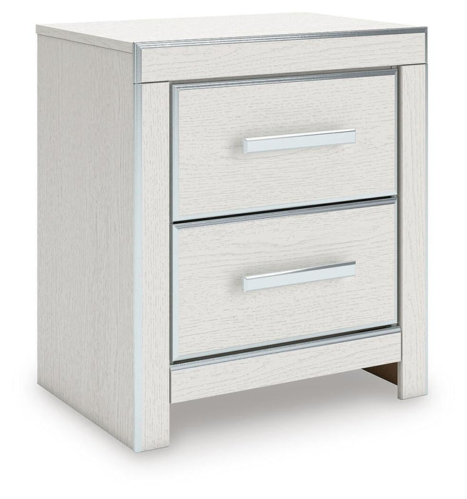 Zuraleus Queen Upholstered Panel Bed, Dresser, Mirror, Chest and Nightstand