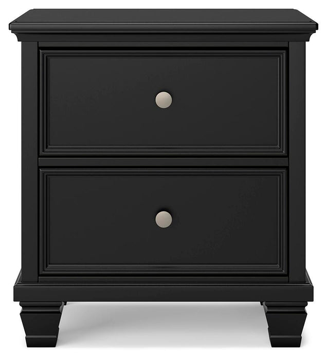 Lanolee Twin Panel Storage Bed, Dresser, Mirror and Nightstand