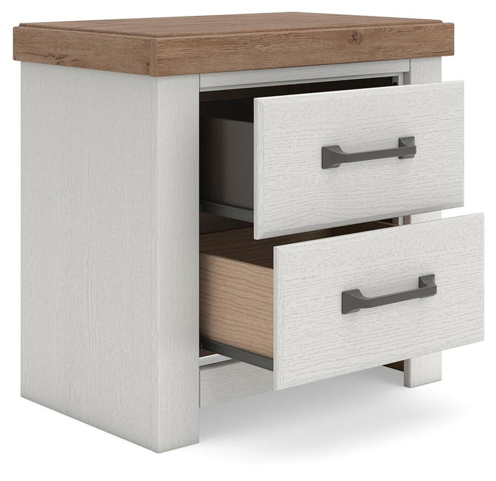 Savonport Queen Panel Bed. Dresser, Mirror and Nightstand