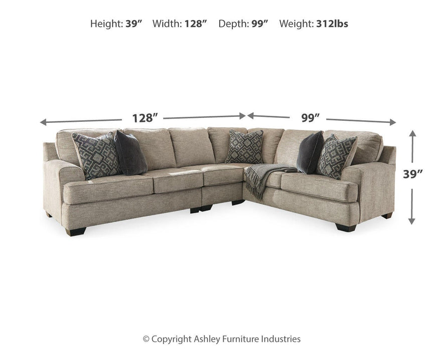Bovarian 3-Piece Sectional