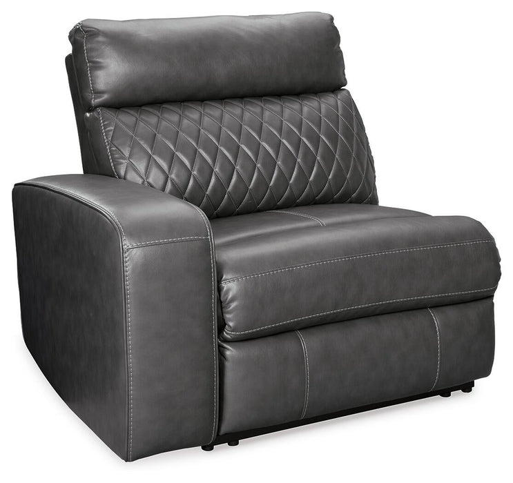 Samperstone 2-Piece Power Reclining Sectional Loveseat