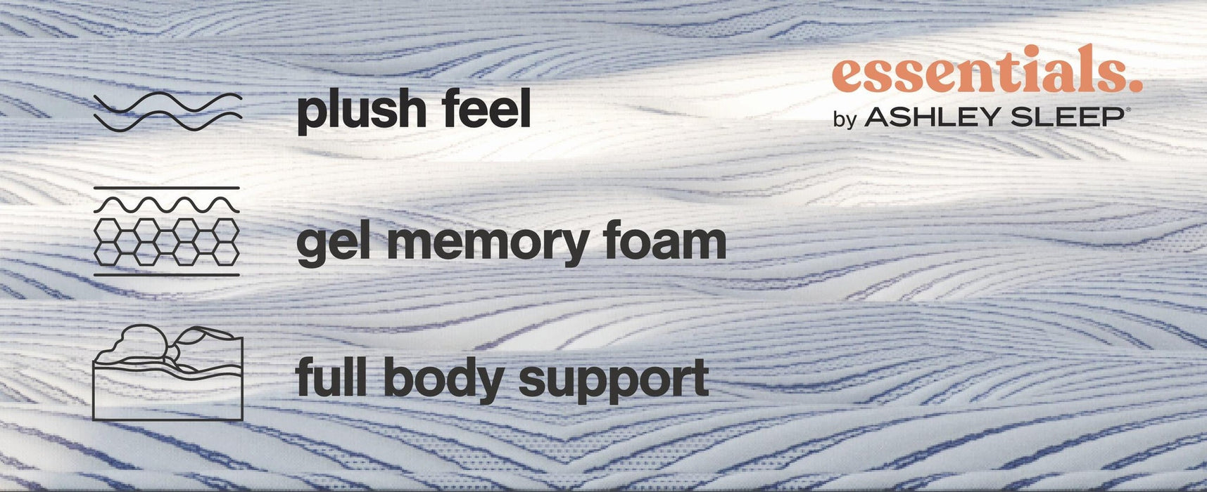 Ashley Express - Peak 2.0 12 Hybrid  Mattress