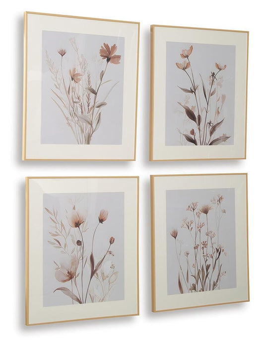 Ashley Express - Chettings Wall Art Set (4/CN)