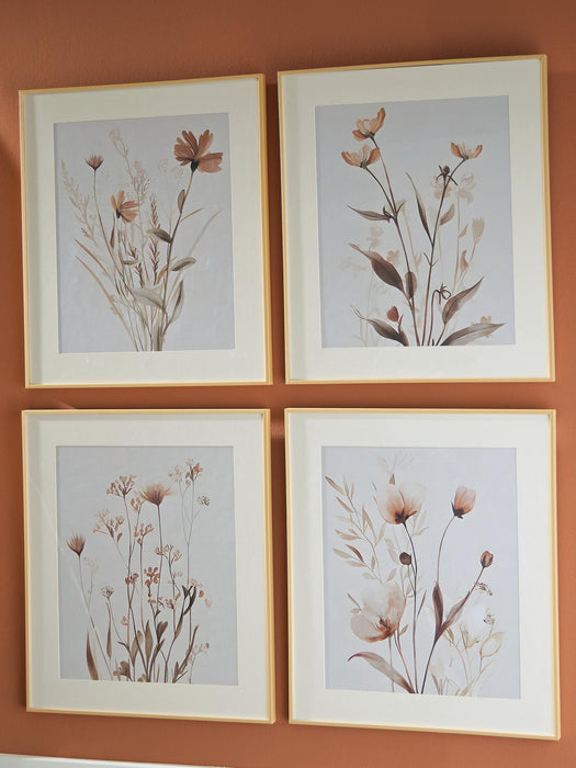 Ashley Express - Chettings Wall Art Set (4/CN)