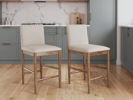 Ashley Express - Isanti Upholstered Barstool (2/CN)