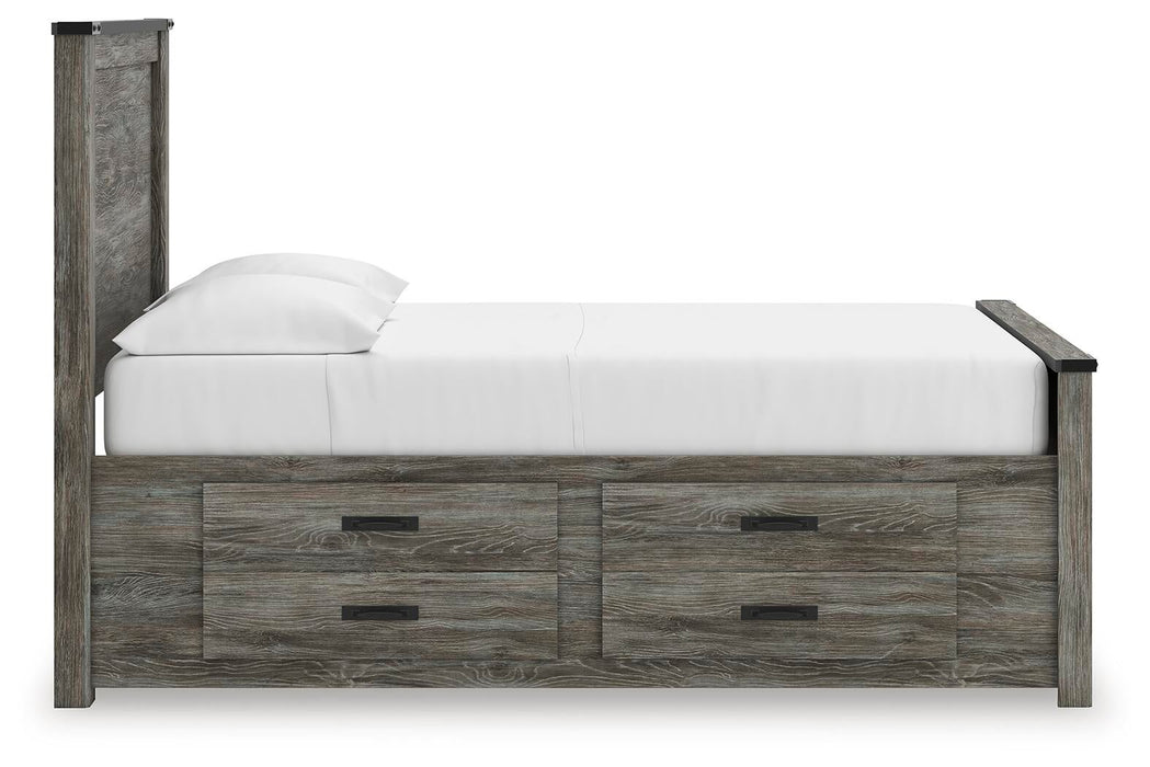 Frandern Full Panel Bed with Storage