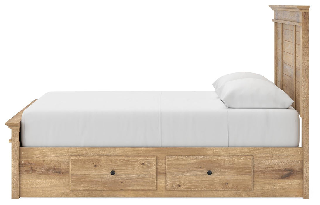 Makidern Queen Panel Storage Bed