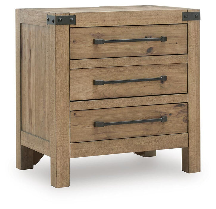 Ashley Express - Ridgester Three Drawer Night Stand