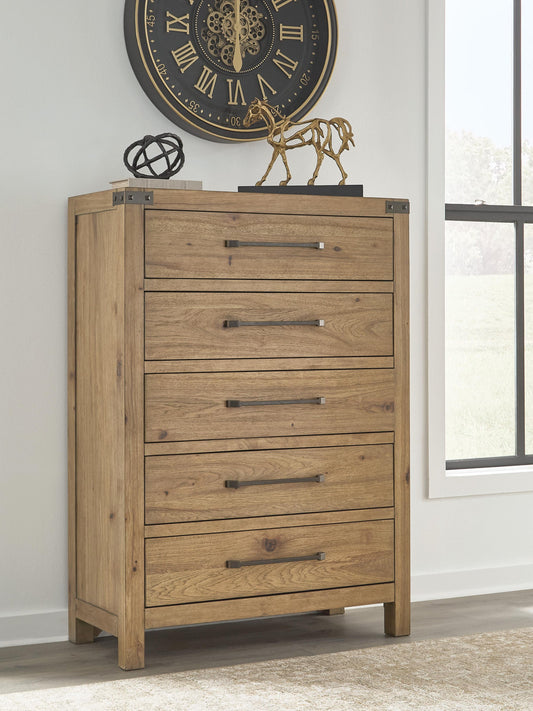 Ridgester Five Drawer Chest