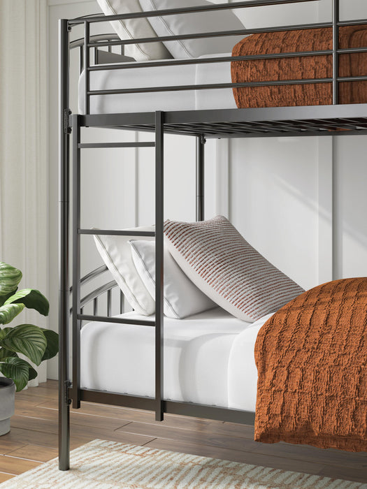Lanceburg Twin/Twin Bunk Bed w/Ladder