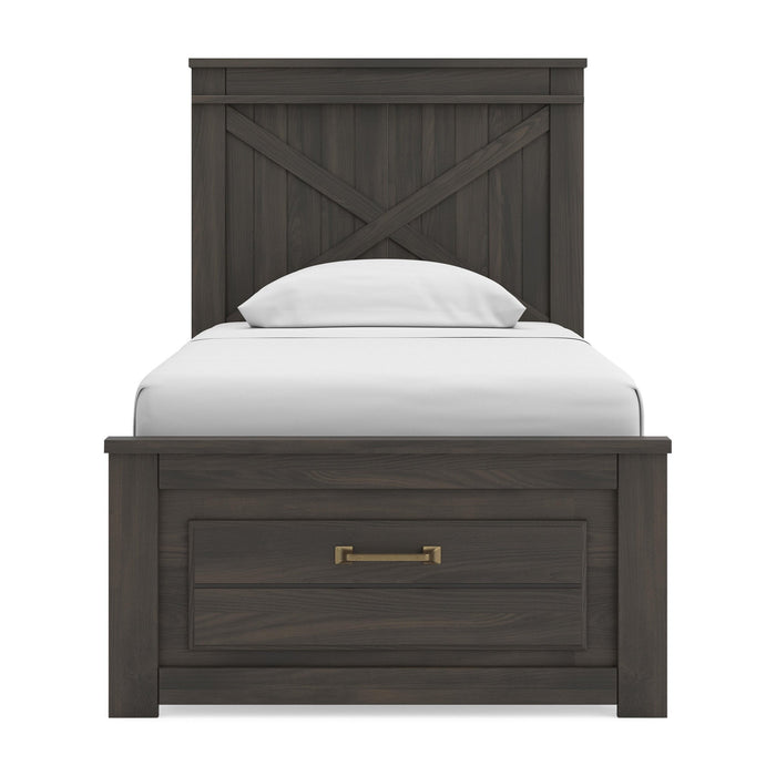 Ashley Express - Vonitta Bay Twin Panel Platform Storage Bed