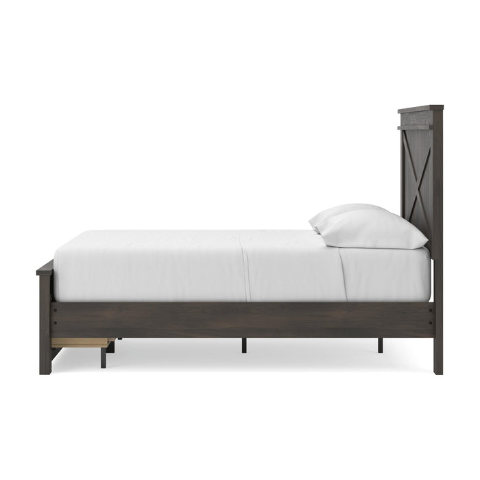 Ashley Express - Vonitta Bay Full Panel Platform Storage Bed