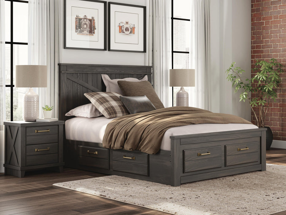 Ashley Express - Vonitta Bay Queen Panel Storage Bed