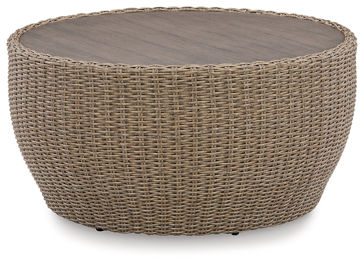 Ashley Express - Danson Outdoor Coffee Table with End Table