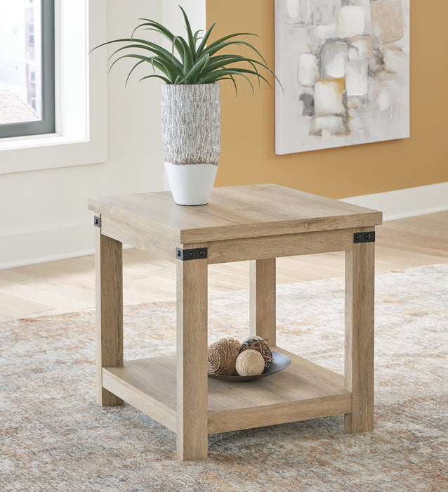 Ashley Express - Calaboro Coffee Table with 2 End Tables